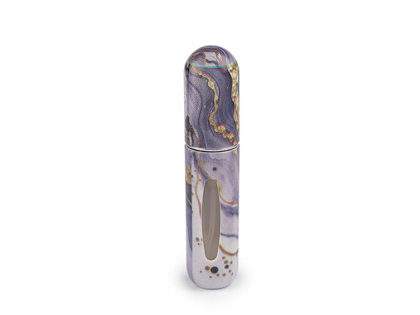 Atomizor premium reîncărcabil pentru parfum de călătorie - Mini recipient portabil cu pulverizator, 8 cm