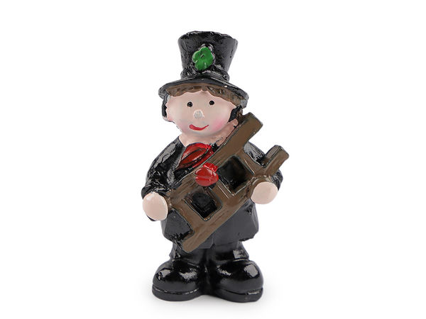 Figurine în miniatură cu coșari norocoși - Mici amulete pentru proiecte creative, coronițe și decorațiuni festive