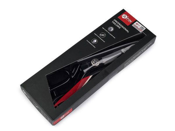 Set foarfecă profesională de croitorie și foarfecuță de precizie PIN - Foarfecă premium din oțel forjat pentru materiale textile (27-28 cm)