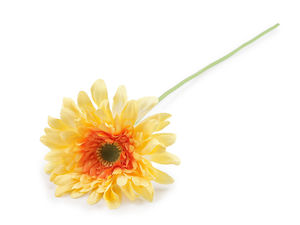 Gerbera artificială premium cu tijă lungă din sârmă modelabilă