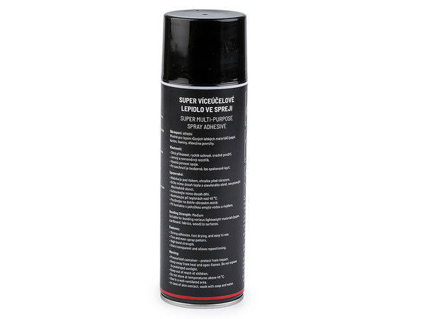 Adeziv spray universal (305g) - Lipici transparent cu aderență puternică și uscare rapidă pentru lucru manual, lemn, textile și plastic