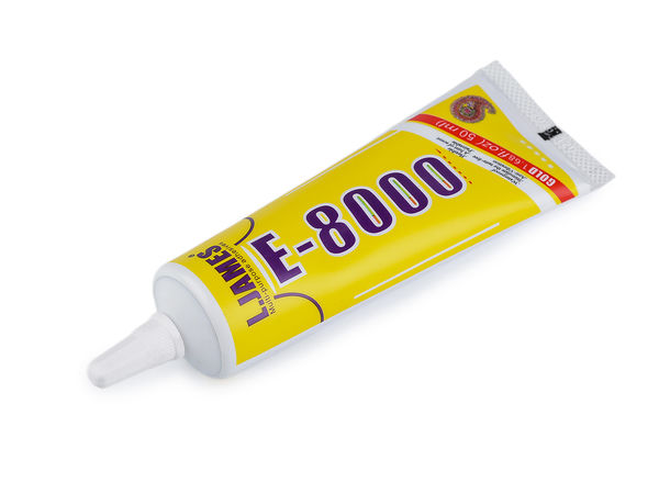 Adeziv premium pentru piele și piele ecologică cu vârf metalic de precizie - Transparent (50 ml)