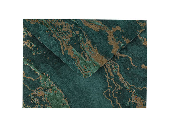 Plic de cadou texturat cu aspect marmorat (12,5 x 17,5 cm) pentru nunți, vouchere și felicitări