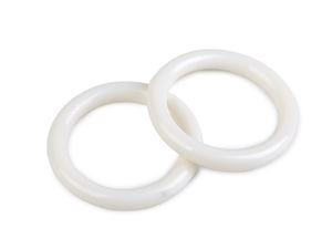 Inele din plastic premium multifuncționale (Ø20 mm) pentru perdele, croșetat și proiecte DIY