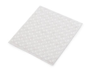 Piciorușe autoadezive din silicon transparent anti-alunecare | Amortizoare de protecție Ø10mm | Set economic 100 bucăți