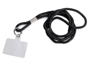 Șnur premium cu strasuri pentru telefon mobil - Curea universală de mână, breloc și accesoriu pentru geantă cu inserție securizată