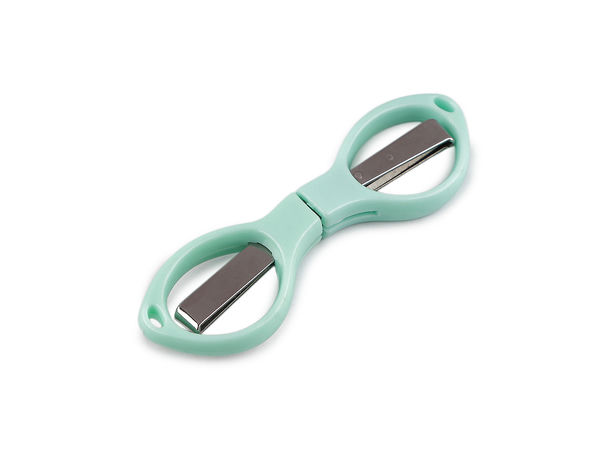 Foarfece pliabile compacte premium (10 cm) – Foarfece portabile de siguranță pentru călătorii, cusut, lucru manual și galanterie