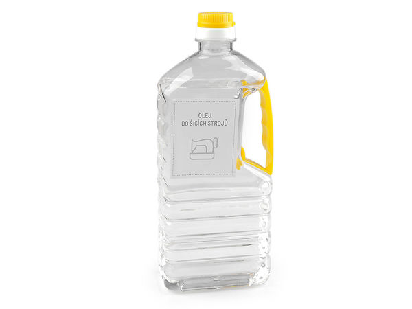 Ulei mineral premium pentru mașini de cusut (1,5L) - Lubrifiant incolor pentru mașini de cusut, biciclete și aparate de ras