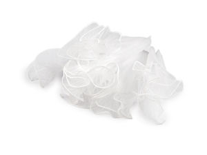 Manșetă premium din organza plisată pentru flori - Ambalaj decorativ de 28 cm pentru aranjamente florale și cadouri