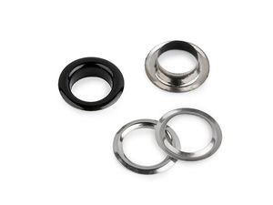 Ocheți metalici premium cu șaibe (diametru interior 8 mm / exterior 13 mm) - Ocheți rezistenți la rugină pentru galanterie și lucru manual