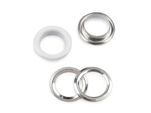 Capse metalice premium rezistente la rugină cu șaibe (10mm interior / 15mm exterior) - Ocheți profesionali pentru galanterie