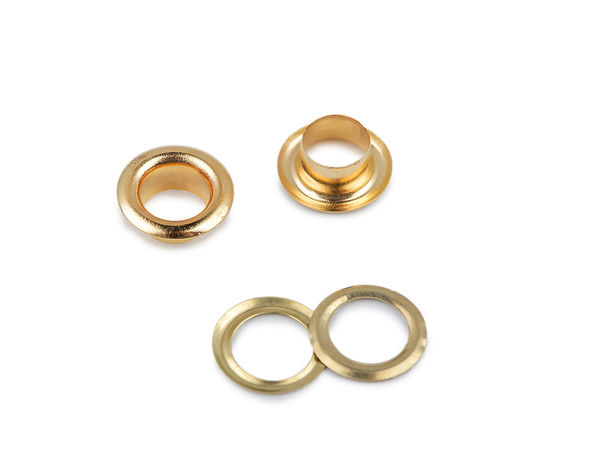 Ocheți metalici premium rezistenți la rugină cu șaibe - 5 mm interior / 8 mm exterior