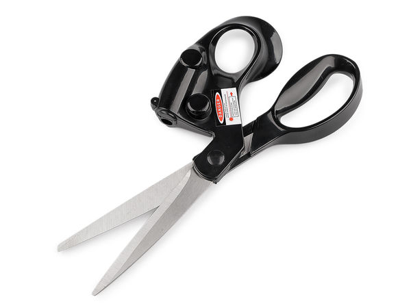 Foarfecă profesională de croitorie cu ghidaj laser (21 cm) - Foarfece de precizie pentru tăierea materialelor textile, cusut și galanterie