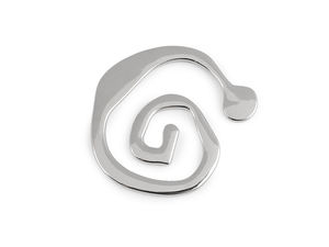 Decorațiune metalică spiralată premium pentru costume de baie și îmbrăcăminte - Ornament cu profil plat