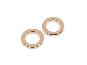 Inel plat din oțel inoxidabil pentru costume de baie, rochii și accesorii - 30 mm și 36 mm