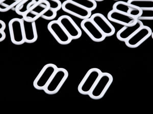 Închizători și inele premium din metal lăcuit pentru costume de baie și lenjerie - 10mm