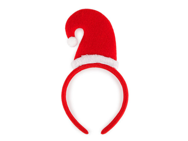 Cordeluță festivă de Crăciun cu spiriduș – Accesoriu roșu pentru petreceri de sărbători și recuzită foto
