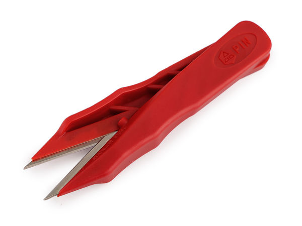 Foarfecă de precizie pentru tăiat fire - Cliper de croitorie cu arc, 11 cm
