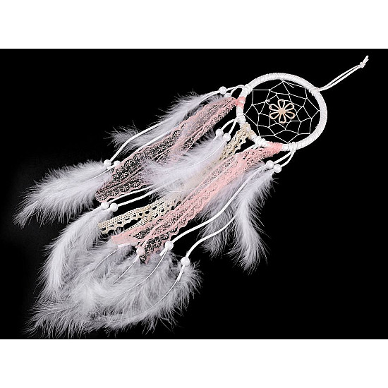 Dreamcatcher cu pene, 11 x 50 cm