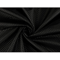 Material textil cu buline antiderapante, la metru - negru