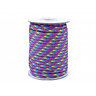 Cordelină paracord, Ø4 mm (rola 5 m) - lila - roz