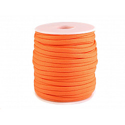 Cordelină paracord, Ø4 mm (rola 25 m) - portocaliu