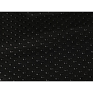 Material textil cu buline antiderapante, la metru - negru