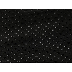 Material textil cu buline antiderapante, la metru - negru