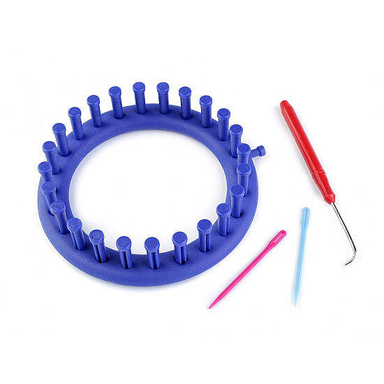 Gherghef pentru tricotat circular, set 4 piese, Ø14 cm