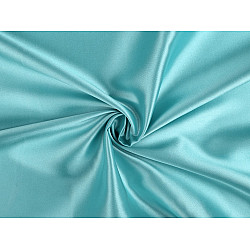 Satin elastic la metru - turcoaz