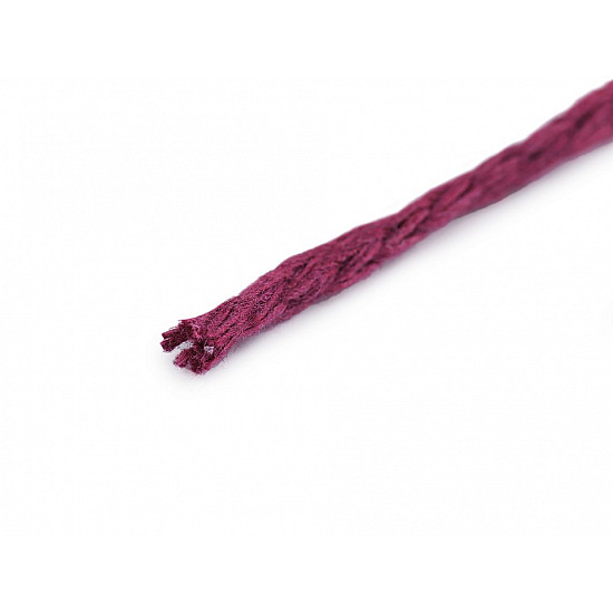 Fire de tricotat Macrame Cotton Spectrum 250 g, vișiniu fuchsia