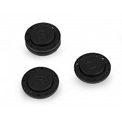 Nasture magnetic, Ø23 mm, negru, 2 set