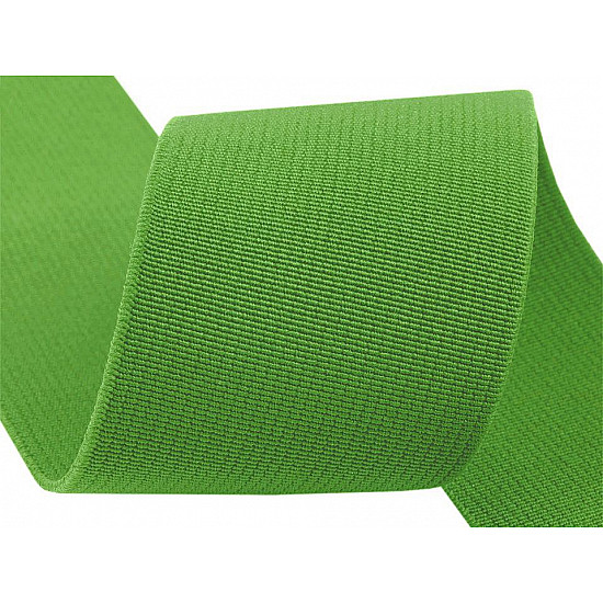 Elastic lat țesut, lățime 50 mm (rola 25 m) - verde