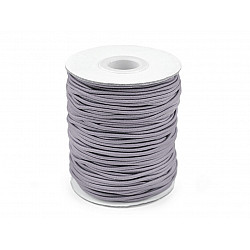 Elastic rotund, Ø2 mm (rola 50 m) - gri mediu