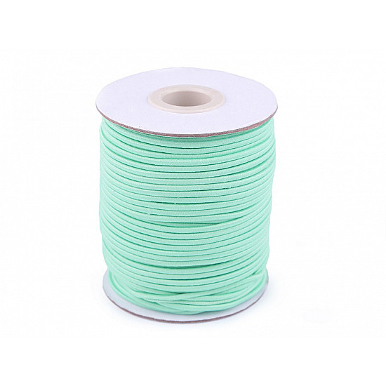 Elastic rotund, Ø2 mm (rola 50 m) - verde mentă