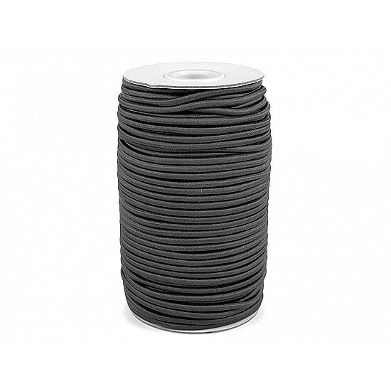 Elastic rotund, Ø3 mm (rola 50 m) - grafit