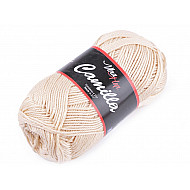 Fir de tricotat Camilla, 50 g - ecru