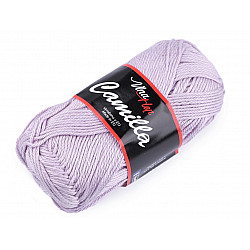 Fir de tricotat Camilla, 50 g - mov deschis