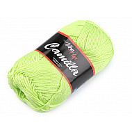 Fir de tricotat Camilla, 50 g - verde deschis