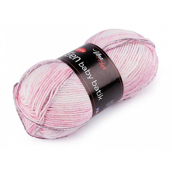 Fir de tricotat Elen baby 100 g - roz deschis