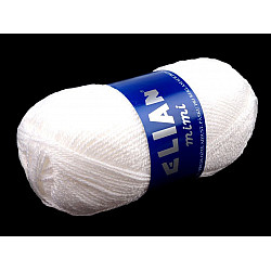 Fir de tricotat Mimi, 50 g - alb