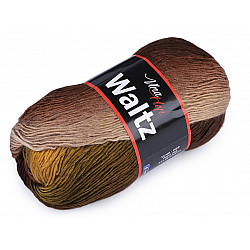 Fir de tricotat Waltz, 100 g, maro