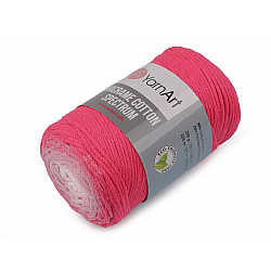 Fire de tricotat Macrame Cotton Spectrum 250 g, roz