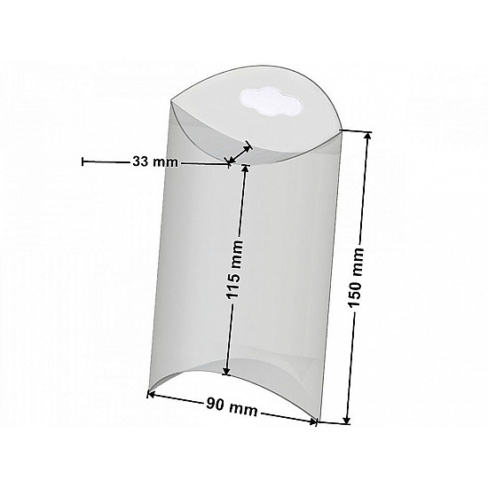 Cutie plastic euroholder, 10x15 cm, transparent, 5 buc.