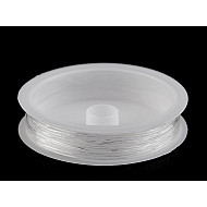 Fir elastic rotund transparent, Ø1 mm, transparent