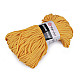 Fir de tricotat Macrame Braided 250 g - galben muștar