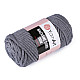 Fir de tricotat / croșetat Macrame Cord, 250 g - gri