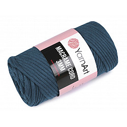 Fir de tricotat / croșetat Macrame Cord, 250 g - gri petrol