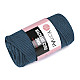 Fir de tricotat / croșetat Macrame Cord, 250 g - gri petrol