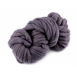 Fir gros de Acril si Lana, cca 250 g - gri violet